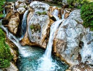 Tscheppaschlucht waterfall