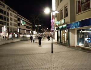 Near train station in Hannover
