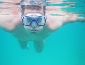 Myself - underwater face