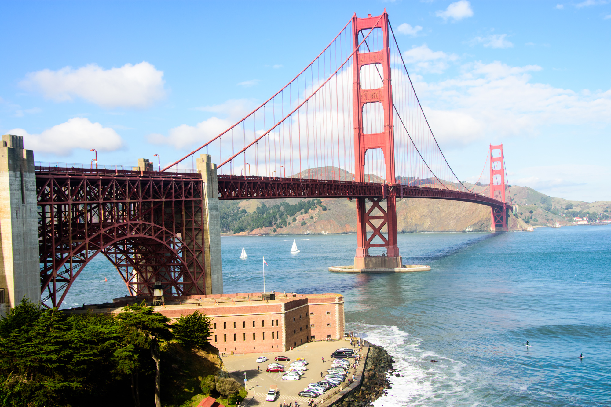 Golden Gate Bridge in full
