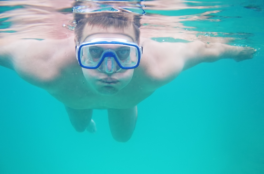 Myself - underwater face
